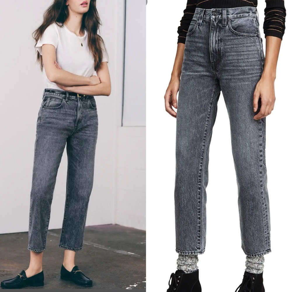 New SLVRLAKE London Crop Jeans Many Moons Black